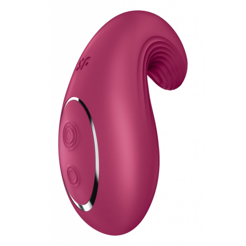 Satisfyer Dipping Delight - Вибратор, 9х6 см (бордовый)