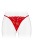 Fashion Secret Venusina Red - Трусики-стринги с жемчужной ниткой, S-L (красные)