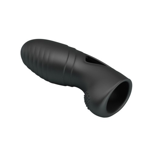 Pretty Love Alan Finger Vibrator Black - Насадка на палець, 10х3 см (чорний) - купити в Києві, Україні