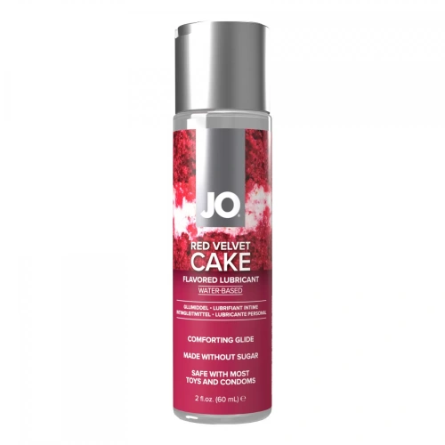 System JO Red Velvet Cake - Съедобная смазка на водной основе, 60 мл
