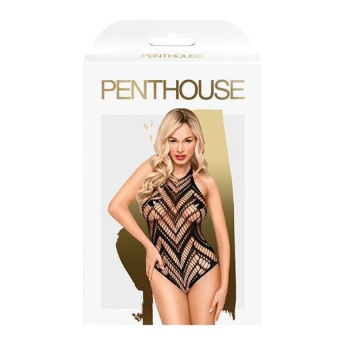 Боди с геометрическим орнаментом Penthouse - Go Hotter, S/L