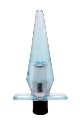 Seven Creations Slimline Butt Plug - Анальна пробка, 8,9х3 см (блакитний) - купити в Києві, Україні