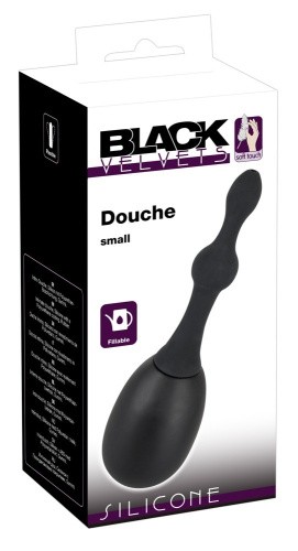 Orion Black Velvets Douche Small - Анальний душ, 14 см (чорний) - купити в Києві, Україні