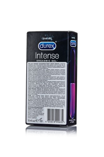 Durex Intense Orgasmic - возбуждающий гель для усиления оргазма, 10 мл