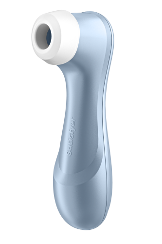 Satisfyer Pro 2 - Вакуумный стимулятор, 16х4 см (голубой)
