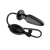 LyBaile Mr.Play Inflatable Butt Plug Black - Анальный расширитель надувная анальная пробка, 13х3.8 см (черный)