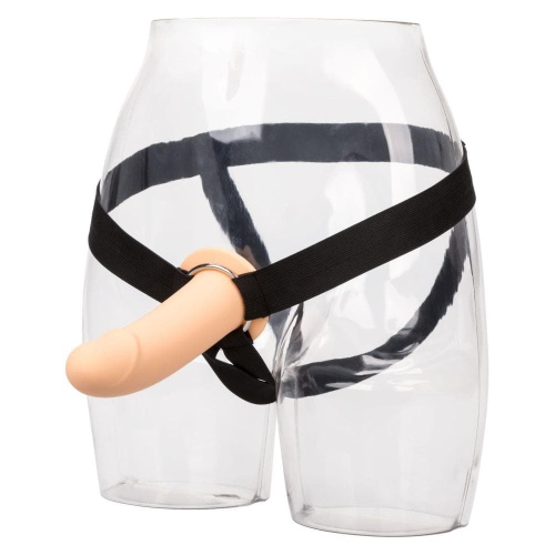 CalExotics PPA with Jock Strap - Полый страпон с удлиняющей насадкой, 17,7х5 см