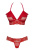 Obsessive 863-SET-3 set - эротический комплект с оборками, S/M (красный) Obsessive 863-SET-3 set - эротический комплект с оборками, S/M (красный)