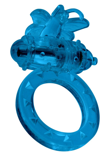 Toy Joy Flutter Ring - виброкольцо, 7х3 см (синий)