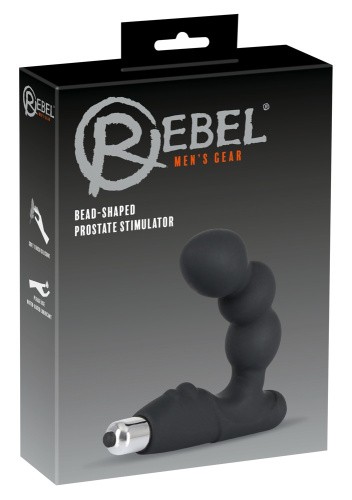 Rebel Prostate Stimulator - Масажер простати, 14 см (чорний) - купити в Києві, Україні