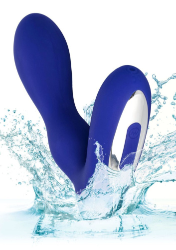 California Exotic Novelties Wireless Pleasure Probe Blue - Анальный вибратор, 13 см