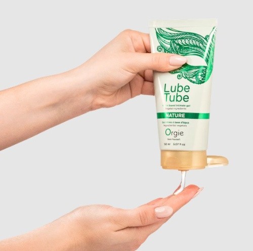 Orgie Lube Tube Nature - натуральна змазка на водній основі, 150 мл - купити в Києві, Україні