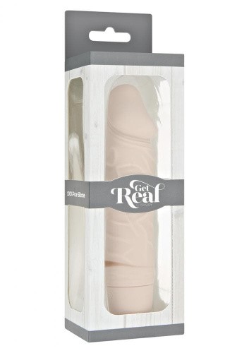 Get Real Mini Classic Original Vib - Вибратор, 13х3,5 см (телесный)