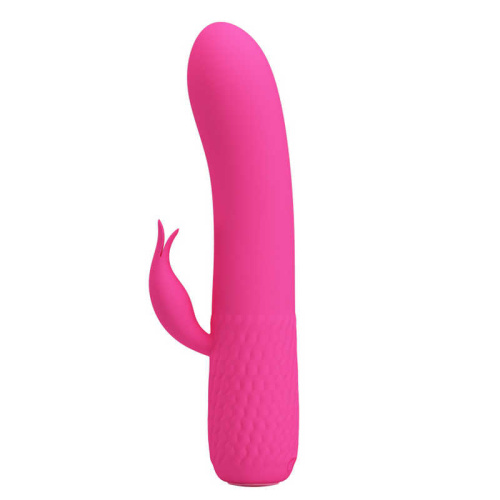 Pretty Love Tim Pink - Маленький вибратор-кролик, 15х2.9 см (розовый)