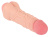 Orion - Nature Skin 2in1 Extension+Mas - Насадка-мастурбатор, 21х5 см Orion - Nature Skin 2in1 Extension+Mas - Насадка-мастурбатор, 21х5 см