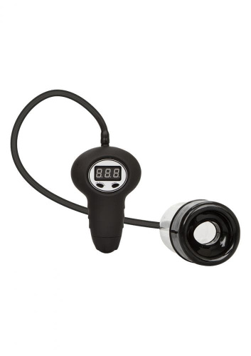 California Exotic Novelties Head Pump Black - Маленькая автоматическая помпа, 10х5 см