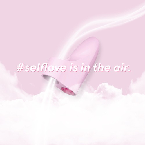 So Divine #SelfLove - Силиконовый вибратор на палец, 5х2.5 см