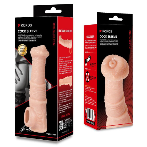 Насадка на член Kokos Cock Sleeve CS 011, M