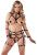 Портупея набор для бондажа Bad Kitty Bondage Set, L/XL