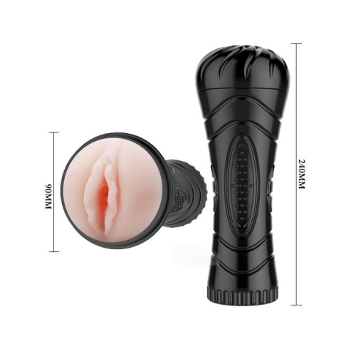 Baile Masturbator Cup, Vibrating Pussy - Мастурбатор с вибрацией, 23Х8,6 см
