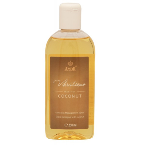 Массажное масло Vibratissimo Coconut з ароматом кокоса, 250 мл