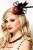 Leg Avenue LEGA1689 - ретро шляпка в форме сердечка, (леопардовый) Leg Avenue LEGA1689 - ретро шляпка в форме сердечка, (леопардовый)