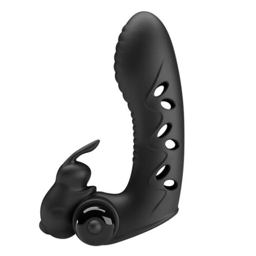 Pretty Love Vance Finger Vibrator - Вибратор на палец, 10.3х3.1 см (чёрный)