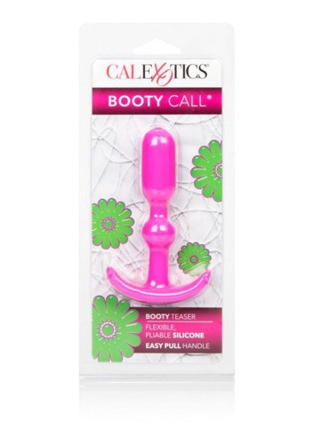 California Exotic Novelties - Booty Call Teaser - Анальный стимулятор, 9х2 см (розовый)