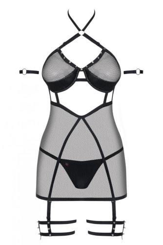 Комплект Obsessive 858-CHE-1 chemise (L/XL)