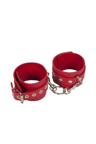 Кожаные наручники sLash Leather Restraints Hand Cuffs