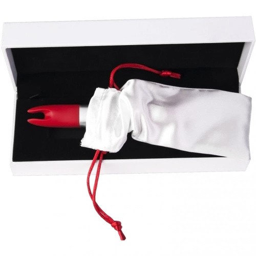 Qvibry Mini Vibe Red - Мініатюрний вібратор флешка на 4 Гб, 12х1,5 см - купити в Києві, Україні