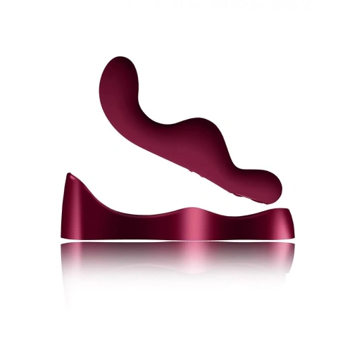 Rocks Off Ruby Glow - Вибромассажер, 18.6х3.2 см (бордо)