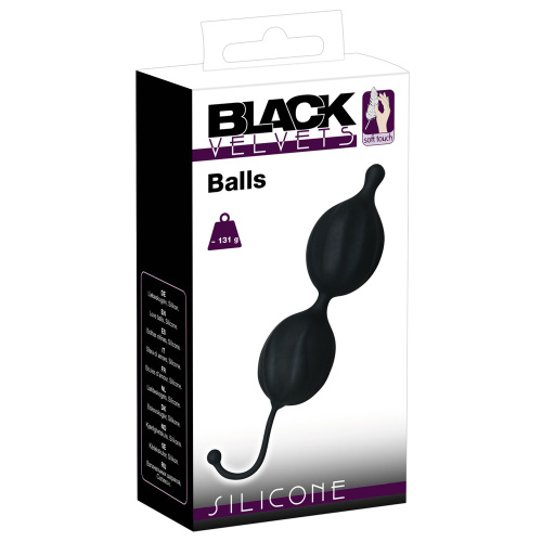 Orion Black Velvets Love Balls вагінальні кульки зі зміщеним центром ваги, 16х3.7 см - купити в Києві, Україні