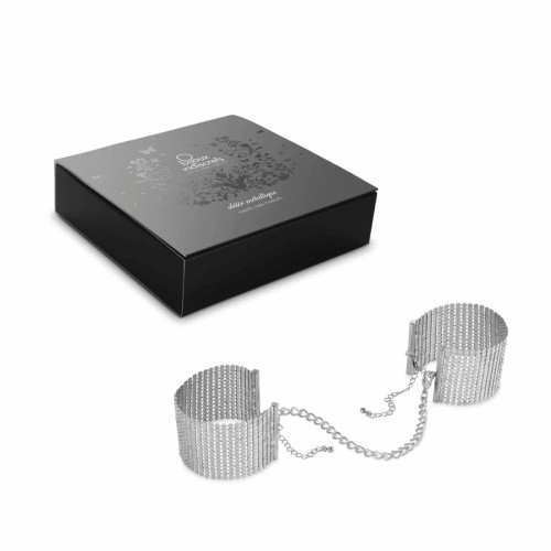 Bijoux Indiscrets Desir Metallique Handcuffs - Silver - Наручники металлические (серебристые)