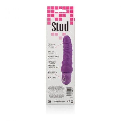 California Exotic Novelties Power Stud Curvy - Вибратор, 16x5 см (коричневый)