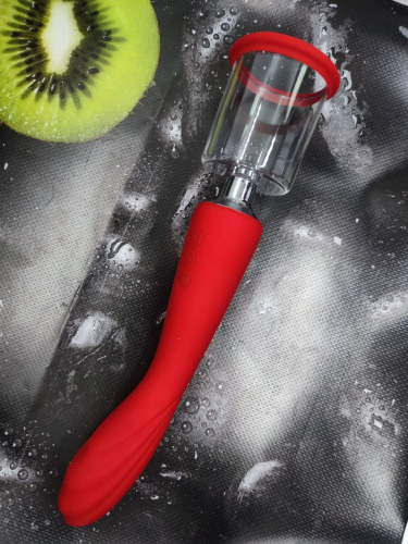 Dream Toys Georgia Red Revolution - Вібратор, 29 см (червоний) - купити в Києві, Україні