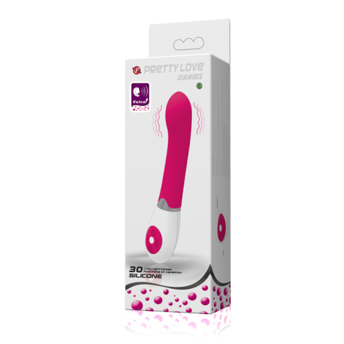 Pretty Love Daniel Vibrator Pink - Вибратор, 19.5 см (розовый)