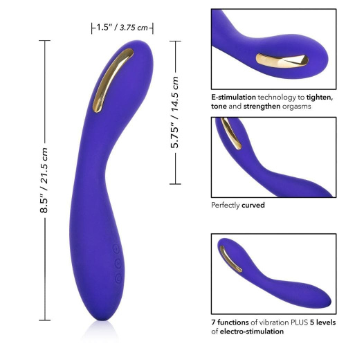 CalExotics Impulse Estim Wand электростимулятор с вибрацией, 14,5х3,75 см