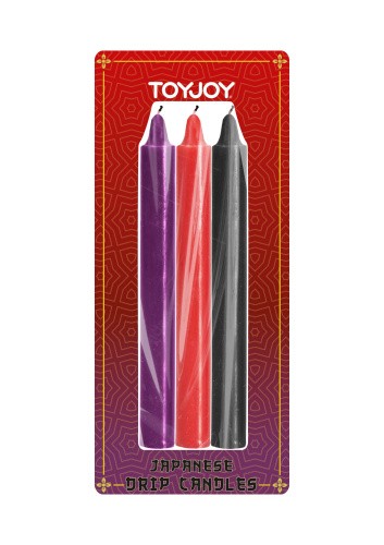 Toy Joy Japanese Drip Candles - набор низкотемпературных свечей