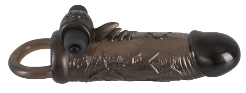 Rebel Extension Regular Fit Penissleeve - Насадка на пеніс, 19 см (чорний) - купити в Києві, Україні