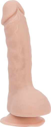 Addiction Brad 7.5" Dildo With Balls силиконовый фаллоимитатор с присоской, 19х3.8 см
