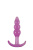 Ns Novelties Jelly Rancher T-plug Ripple - Анальная пробка, 7,6х3,2 см (фиолетовый)