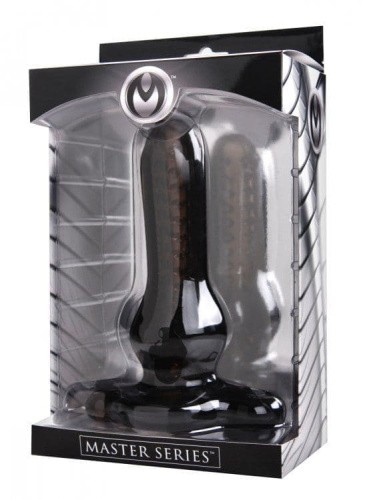 Master Series Black Inception Multi Functional Fucking Device - мастурбатор, насадка на член и анальный стимулятор, 18.5х6.3 см