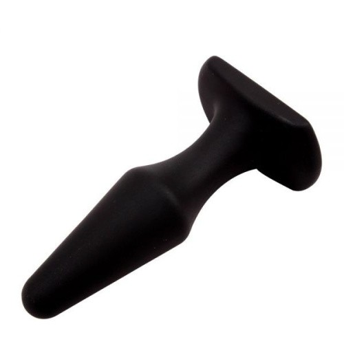 Chisa Black Mont soft touch - Анальна пробка, 10х4 см (чорний) - купити в Києві, Україні