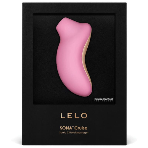 Lelo Sona Cruise - Бесконтактный звуковой стимулятор клитора, 11.5х5.6 см (светло розовый)