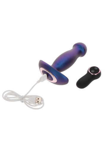 TOYJOY Pulse Vibr Plug - Анальная вибропробка, 14,5 см (синий)