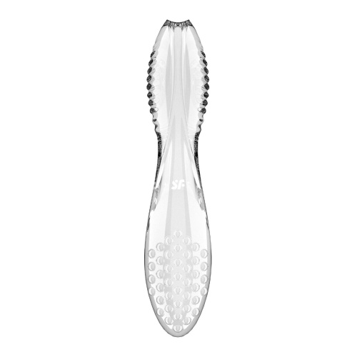 Двусторонний стеклянный дилдо Satisfyer Dazzling Crystal 2