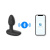 Анальная пробка с подсветкой и вибрацией OhMiBod Lumen powered by KIIROO, 10.2х3.3 см (чёрный) Анальная пробка с подсветкой и вибрацией OhMiBod Lumen powered by KIIROO, 10.2х3.3 см (чёрный)