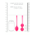 Набор вагинальных шариков Loveline 2 Piece Thumping Kegel Ball Set Набор вагинальных шариков Loveline 2 Piece Thumping Kegel Ball Set