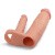 LoveToy Pleasure X-Tender Double Penis Sleeve Flesh Add 2